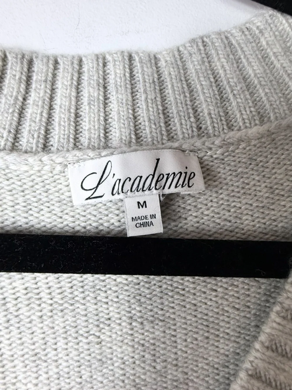 L'academie Nalo Cardigan Size Medium Oversized Revolve (U)